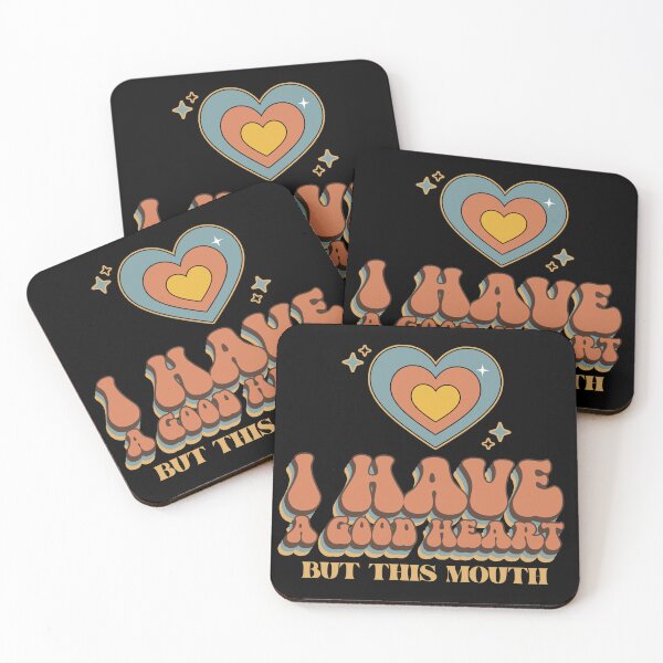 Item preview, I Have A Good Heart, But This Mouth Funny designed and sold by Harmonick-Tees.