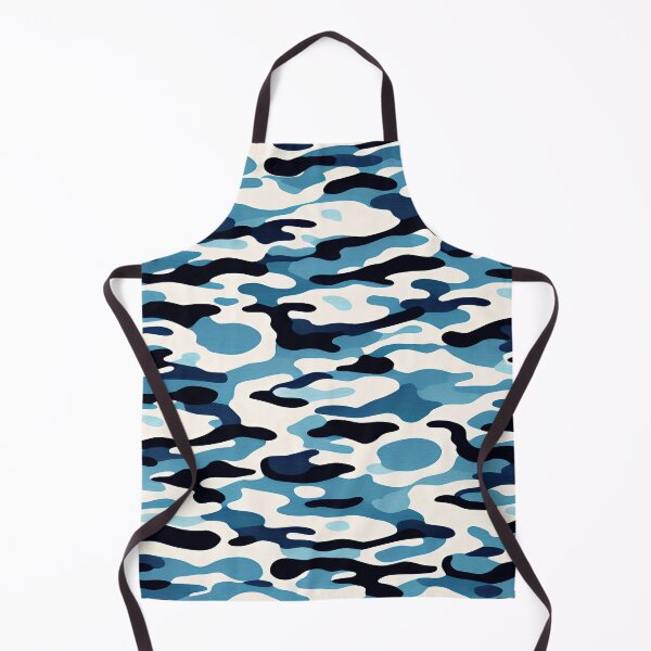 Item preview, Blue and Black Camouflage Pattern Style K designed and sold by deniselynnimage.