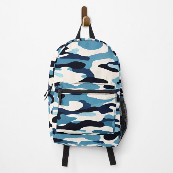 Item preview, Blue and Black Camouflage Pattern Style K designed and sold by deniselynnimage.