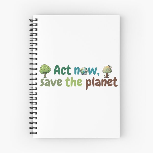 Item preview, Act now, save the planet designed and sold by HachiKobe.