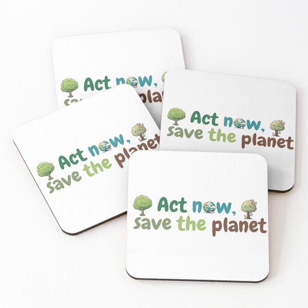 Item preview, Act now, save the planet designed and sold by HachiKobe.
