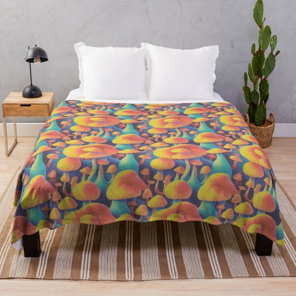 Item preview, Colorful Mushroom Pattern designed and sold by johnmcmullin89.