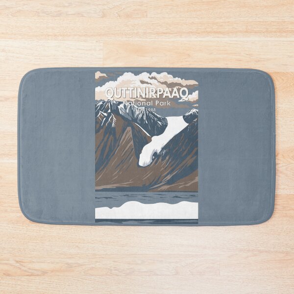 Item preview, Quttinirpaaq National Park Canda Travel Art Vintage designed and sold by KrisSidDesigns.