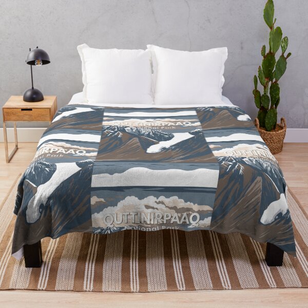 Item preview, Quttinirpaaq National Park Canda Travel Art Vintage designed and sold by KrisSidDesigns.