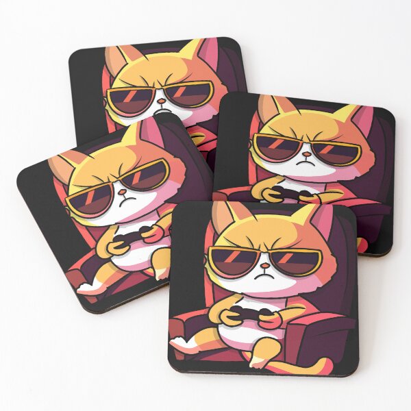 Item preview, Gaming cat vintage designed and sold by LunaraPaws.