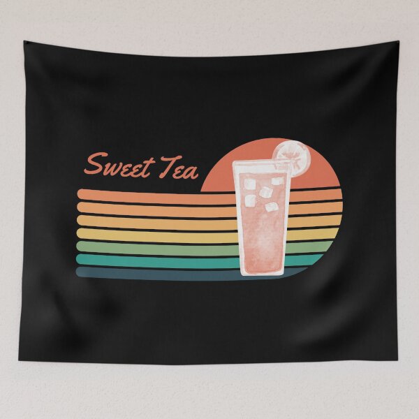 Item preview, Sweet Tea Retro Sunset designed and sold by AlpacaSmokes.