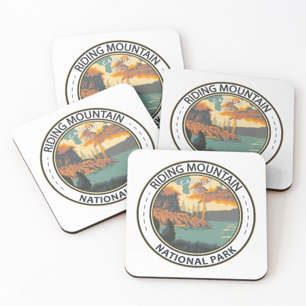 Item preview, Riding Mountain National Park Canada Badge designed and sold by KrisSidDesigns.