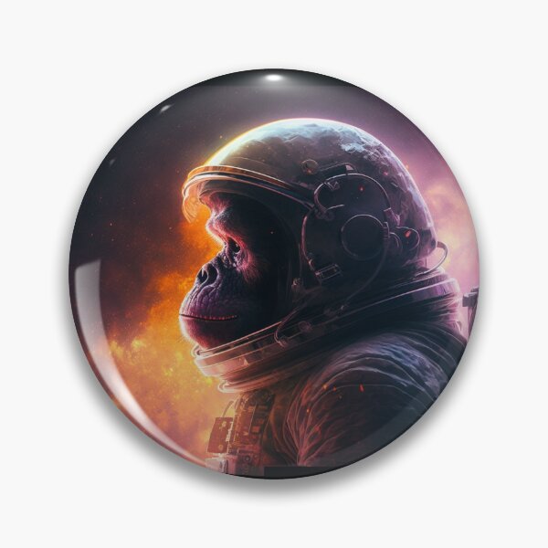 Artikelvorschau, Space Chimp sieht ziemlich ernst aus entworfen und verkauft von ShardSpace.