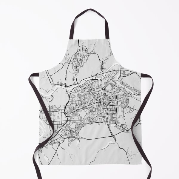 Item preview, Daegu City Map of South Korea - Light designed and sold by deMAP.