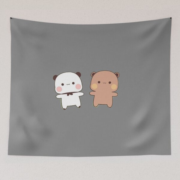 Item preview, Cute Minis DuDu Bear and BuBu Panda ❤️ designed and sold by Pandety.