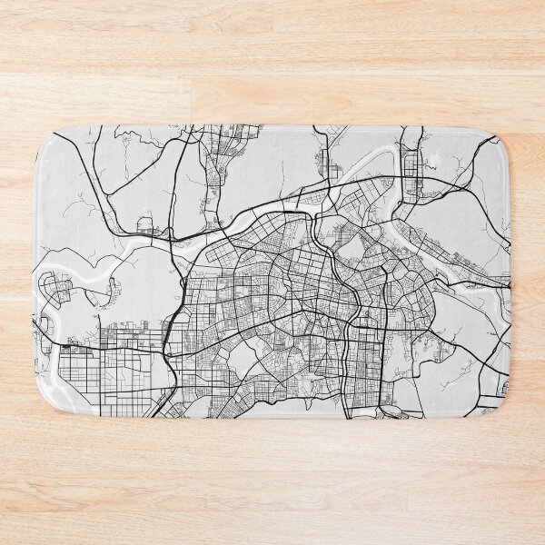 Item preview, Daegu City Map of South Korea - Light designed and sold by deMAP.