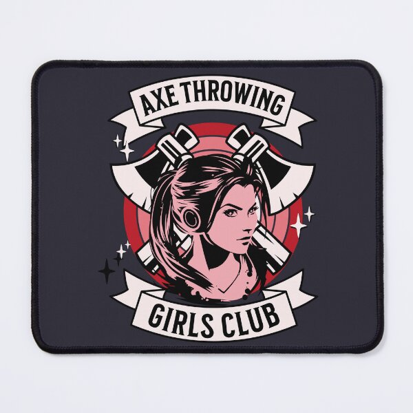 Item preview, Ax Throwing Girls Club Vikings designed and sold by NerdyCotton.