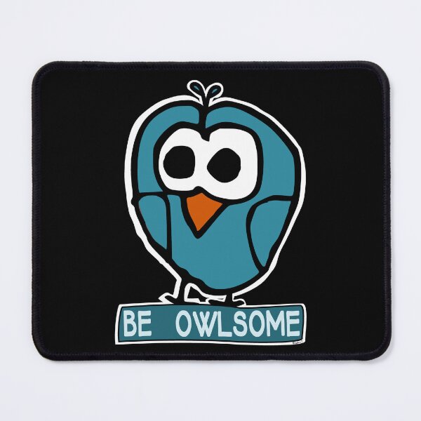 Item preview, Be Owlsome Teal designed and sold by Lrtheurer.