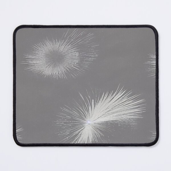 Item preview, White Dandelion Seeds with Gray Background  designed and sold by deniselynnimage.