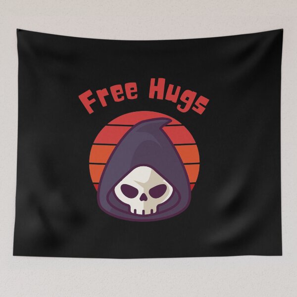 Item preview, Free Hugs Grim Reaper designed and sold by palaco210.
