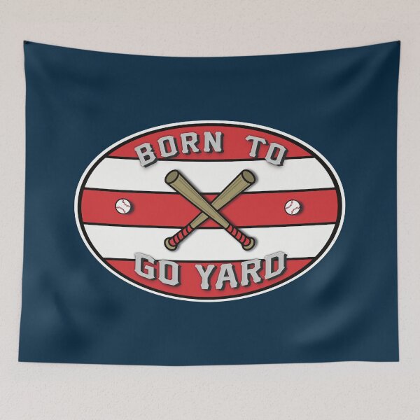 Item preview, Born To Go Yard Red & White  designed and sold by JDHardie.