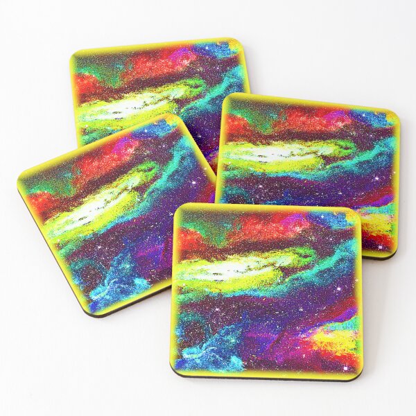 Item preview, Celestial Chromatics: Rainbow Galaxy Art designed and sold by Health And Fitness Posts e-Store.