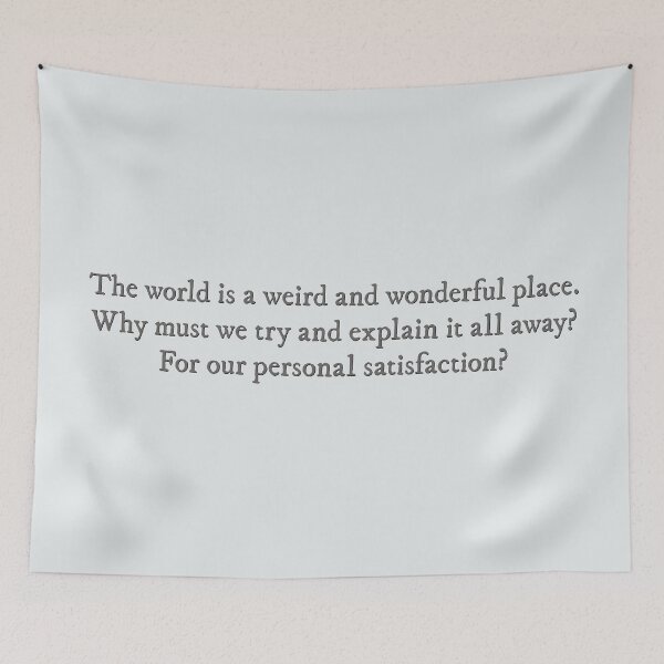 Item preview, The House in the Cerulean Sea quote designed and sold by percqbeths.
