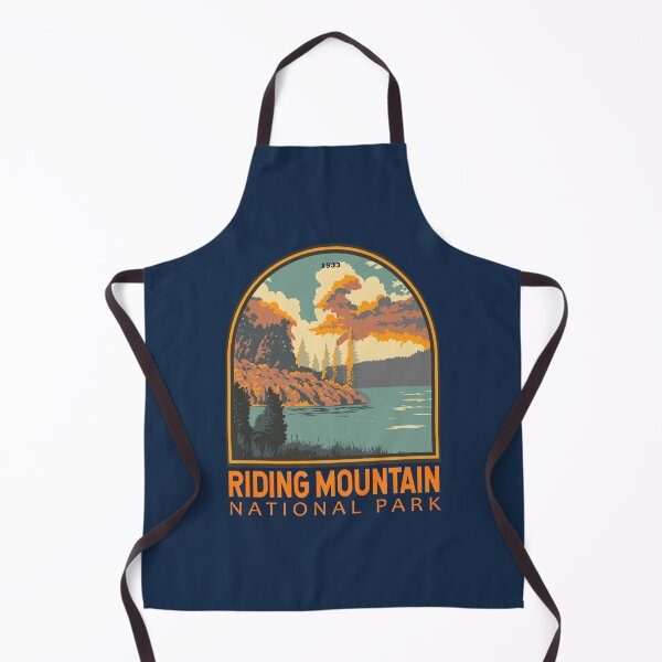 Item preview, Riding Mountain National Park Canada Vintage Emblem designed and sold by KrisSidDesigns.