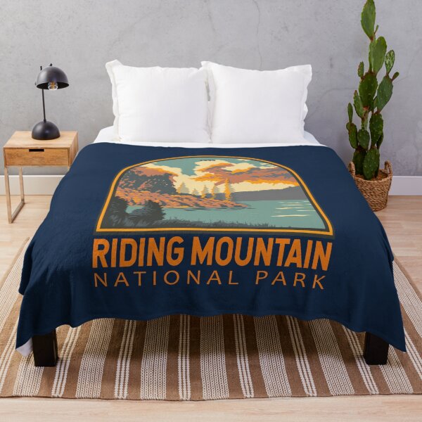 Item preview, Riding Mountain National Park Canada Vintage Emblem designed and sold by KrisSidDesigns.