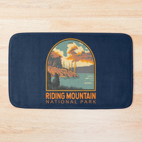 Item preview, Riding Mountain National Park Canada Vintage Emblem designed and sold by KrisSidDesigns.