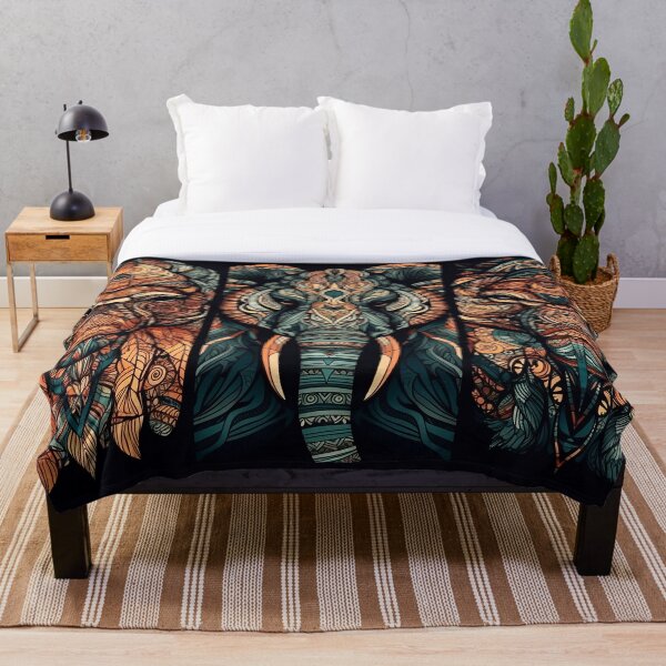 Item preview, Tribal Elephant Masks designed and sold by DreamPuzzles.