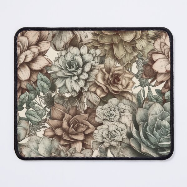 Item preview, Vintage Succulent Splendor designed and sold by EvyeniaArt.