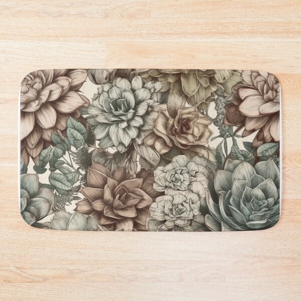 Item preview, Vintage Succulent Splendor designed and sold by EvyeniaArt.