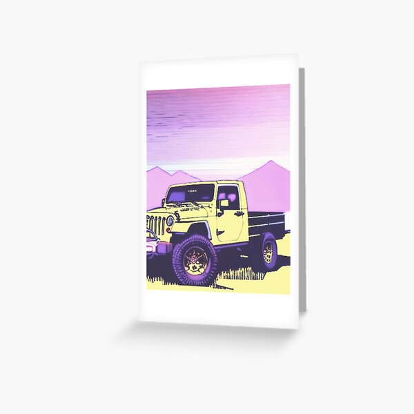 Jeep Wrangler Greeting Cards for Sale | Redbubble