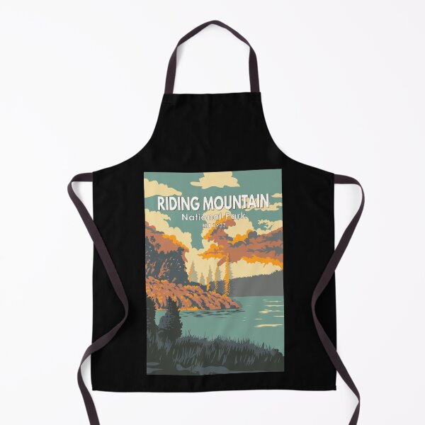 Item preview, Riding Mountain National Park Canada Travel Art Vintage designed and sold by KrisSidDesigns.