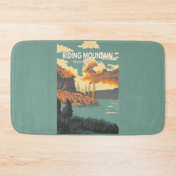 Item preview, Riding Mountain National Park Canada Travel Art Vintage designed and sold by KrisSidDesigns.