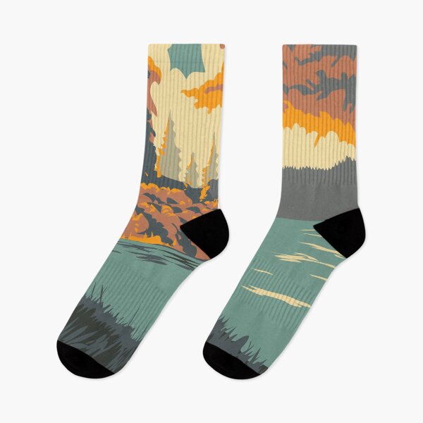 Item preview, Riding Mountain National Park Canada Travel Art Vintage designed and sold by KrisSidDesigns.