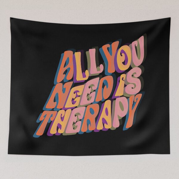Item preview, All you need is therapy designed and sold by remerasnerdas.