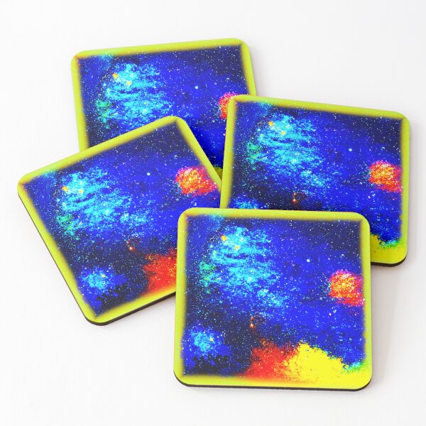 Item preview, Explosive Colorful Universe Design designed and sold by Health And Fitness Posts e-Store.