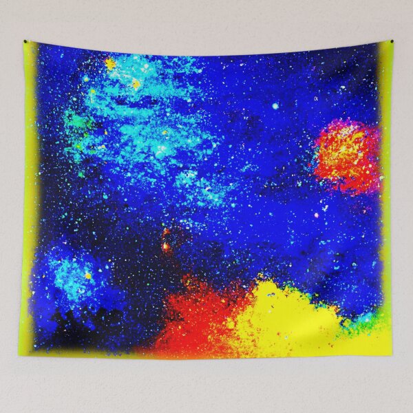 Item preview, Explosive Colorful Universe Design designed and sold by Health And Fitness Posts e-Store.