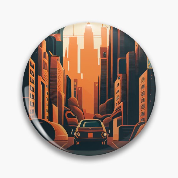Item preview, Cityscape design at sunset designed and sold by juancbp60.