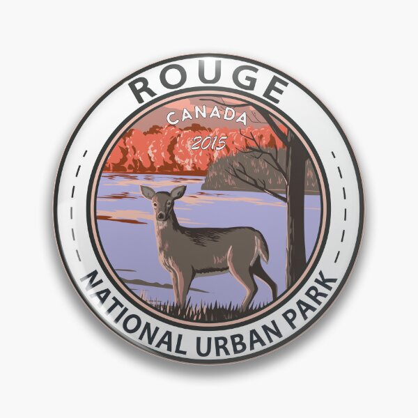 Item preview, Rouge National Urban Park Canada Badge designed and sold by KrisSidDesigns.