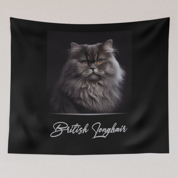 Item preview, British Longhair Portrait designed and sold by Best-Breeds.