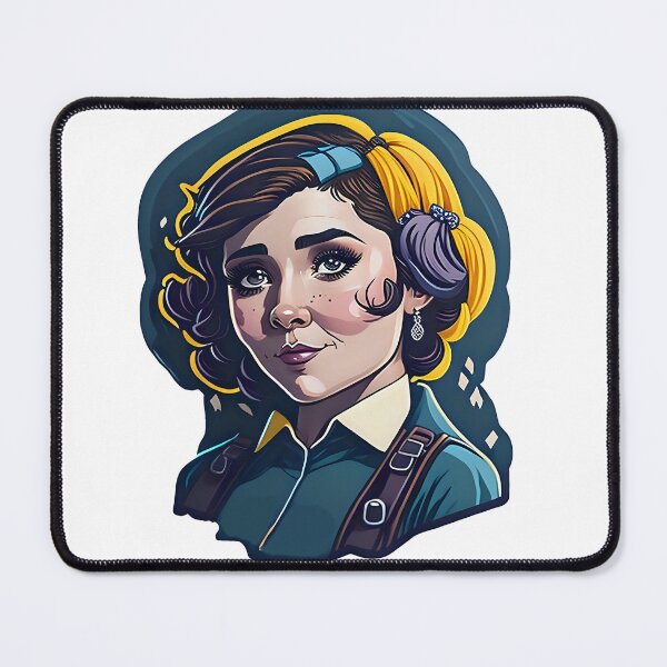 Item preview, adorable Carrie F, feminist activist Sticker designed and sold by PhimaDesing.