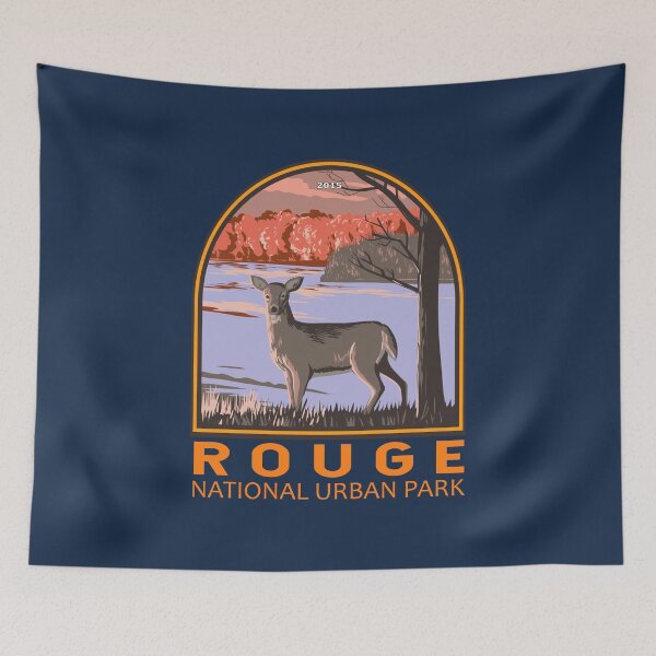 Item preview, Rouge National Urban Park Canada Vintage Emblem designed and sold by KrisSidDesigns.