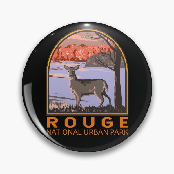 Item preview, Parque Nacional Urbano Rouge Canadá Vintage Emblema designed and sold by KrisSidDesigns.