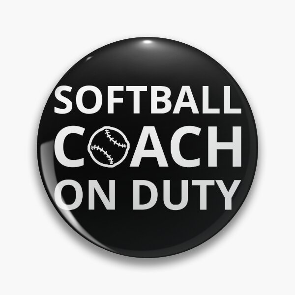 Item preview, Softball Coach on Duty I designed and sold by Lemon Pepper.