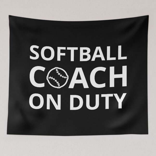 Item preview, Softball Coach on Duty I designed and sold by Lemon Pepper.