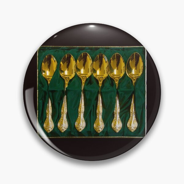 Item preview, The Gold Spoons by Adelaide artist Avril Thomas at Magpie Springs designed and sold by MagpieSprings.