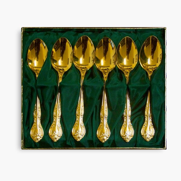 The Gold Spoons Canvas Print