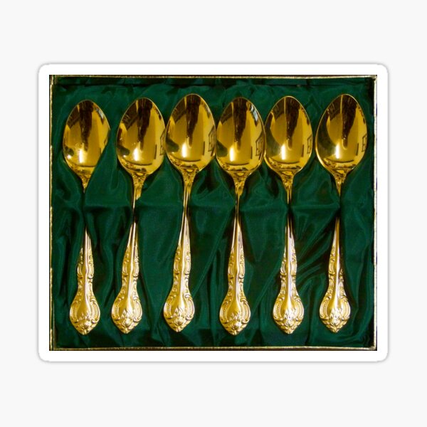 Item preview, The Gold Spoons by Adelaide artist Avril Thomas at Magpie Springs designed and sold by MagpieSprings.