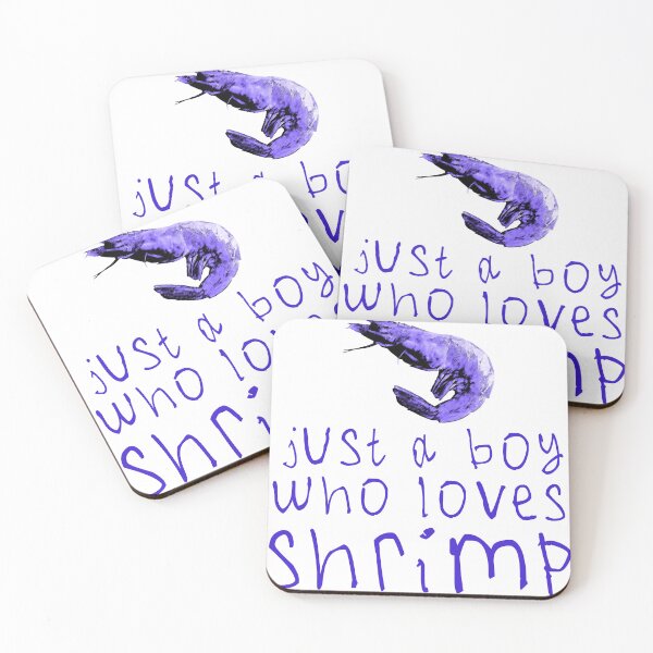 Item preview, Just a boy who loves shrimp designed and sold by kinpirks.