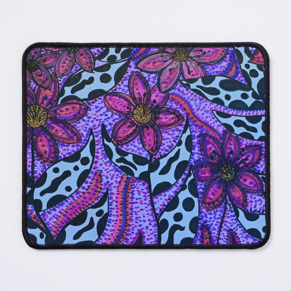 Item preview, Floral rosa neón. designed and sold by CariGDesigns.