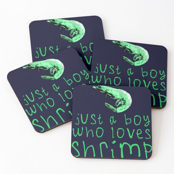 Item preview, Just a boy who loves shrimp designed and sold by kinpirks.