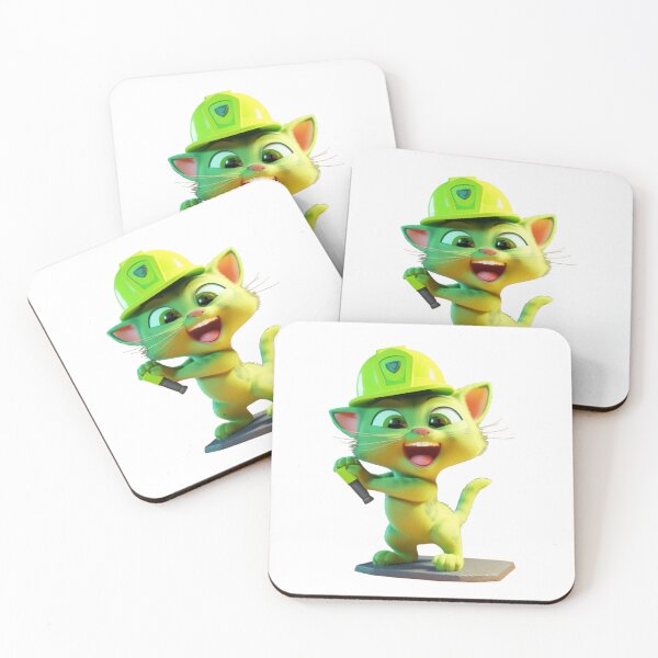 Item preview, Funny Catswithhardhats - Meow-some Construction Feline Crew designed and sold by Vlad-Nik001.